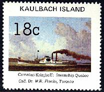 Cornelius Krieghoff: Steamship Qubec