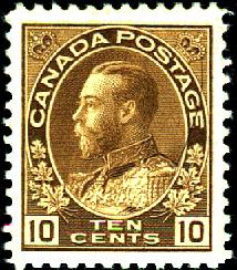 TEN CENTS BISTRE BROWN